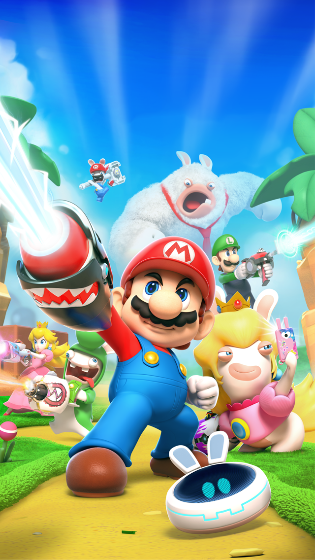 my.nintendo.com/Wallpaper - Mario and Rabbids - Kingdom Battle/Mario_Rabbids_KB_[640x1136].png